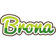 Brona golfing logo