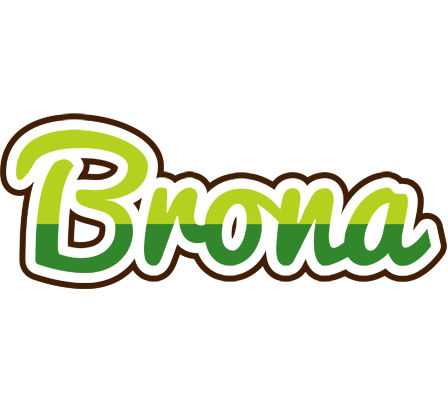 Brona golfing logo