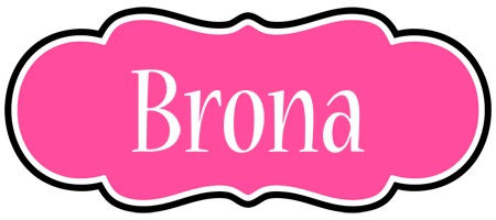 Brona invitation logo