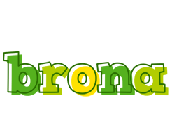 Brona juice logo