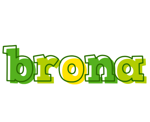 Brona juice logo