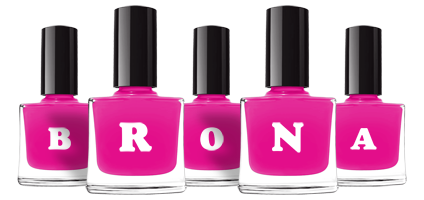 Brona nails logo