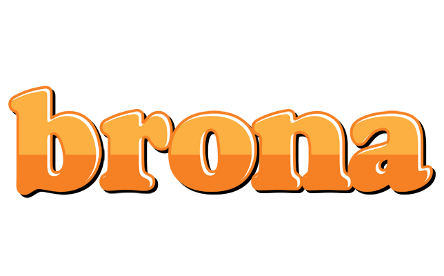 Brona orange logo