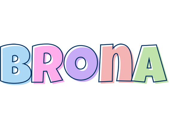 Brona pastel logo