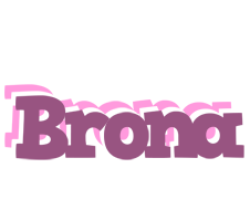 Brona relaxing logo