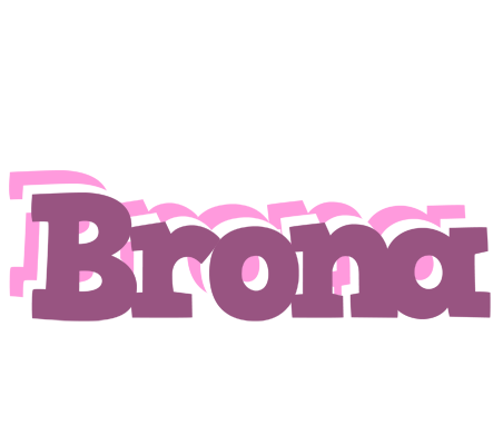 Brona relaxing logo