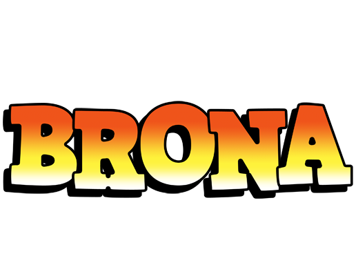 Brona sunset logo