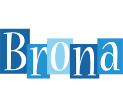 Brona winter logo