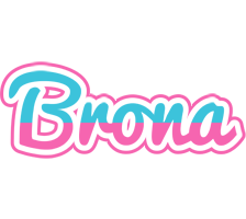 Brona woman logo