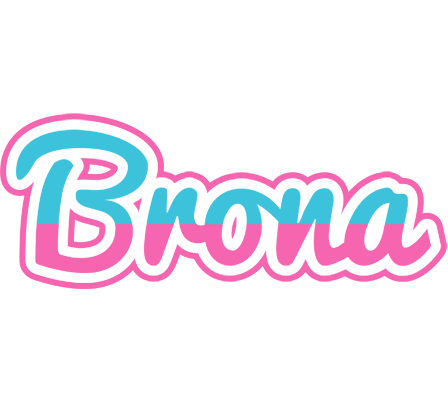 Brona woman logo