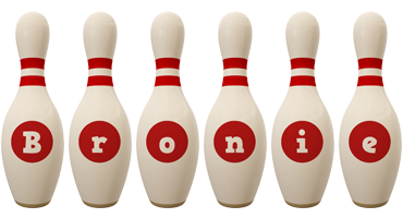 Bronie bowling-pin logo