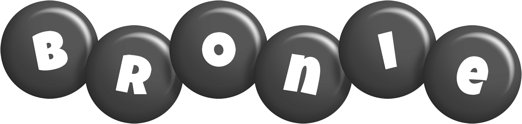 Bronie candy-black logo