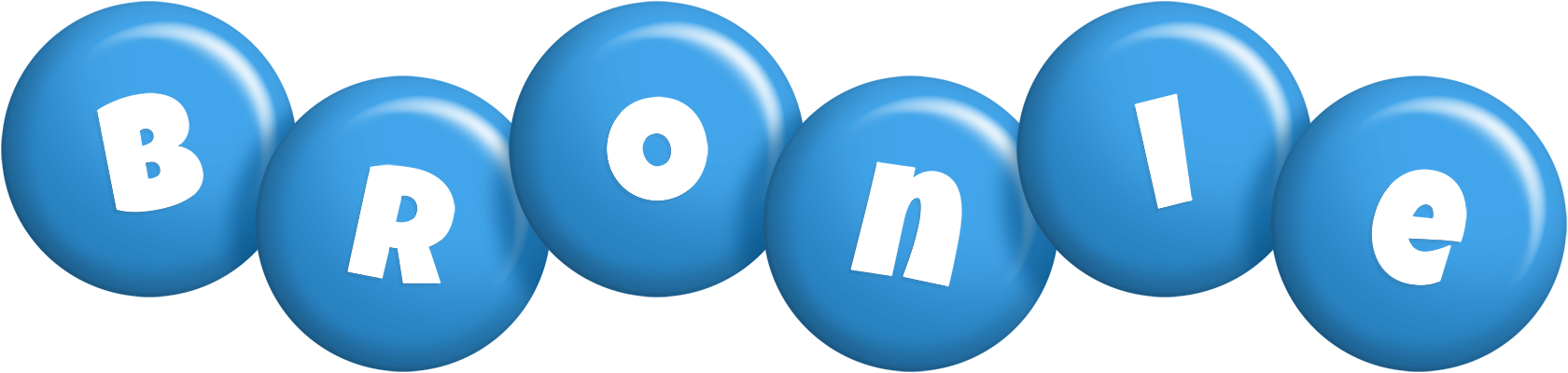 Bronie candy-blue logo