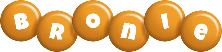 Bronie candy-orange logo