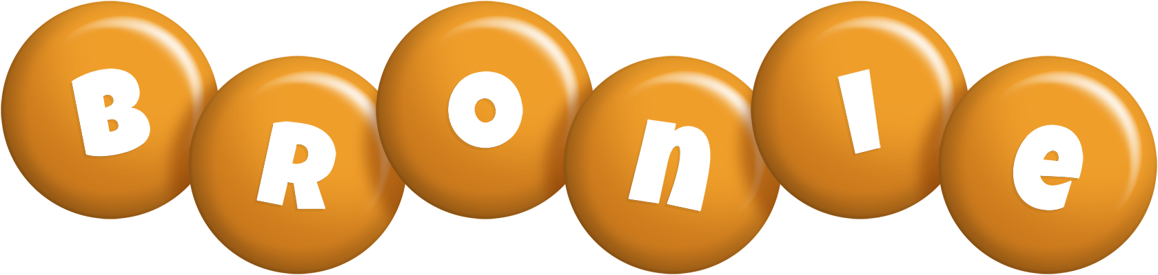 Bronie candy-orange logo