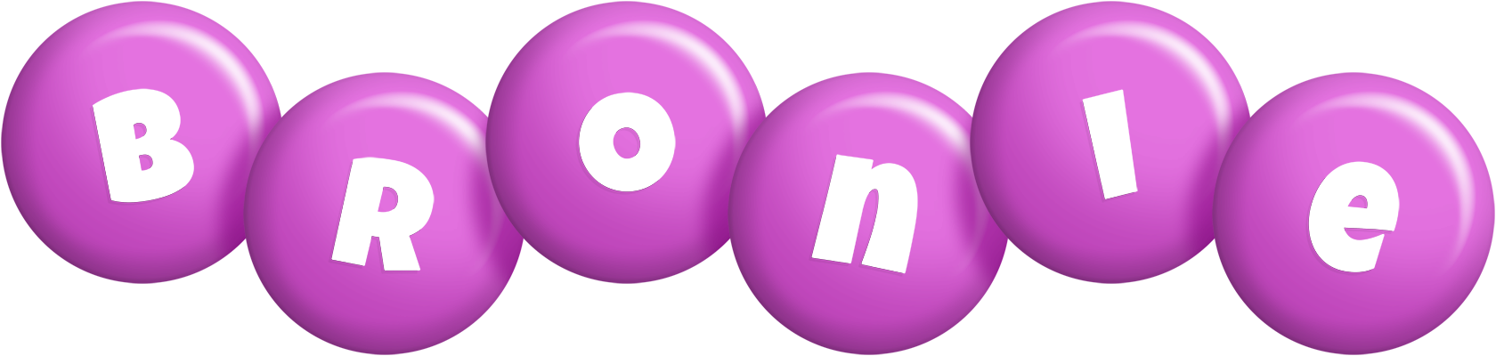 Bronie candy-purple logo