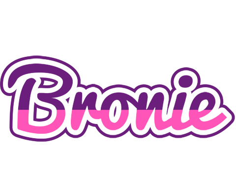Bronie cheerful logo