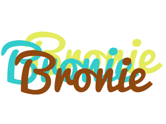 Bronie cupcake logo