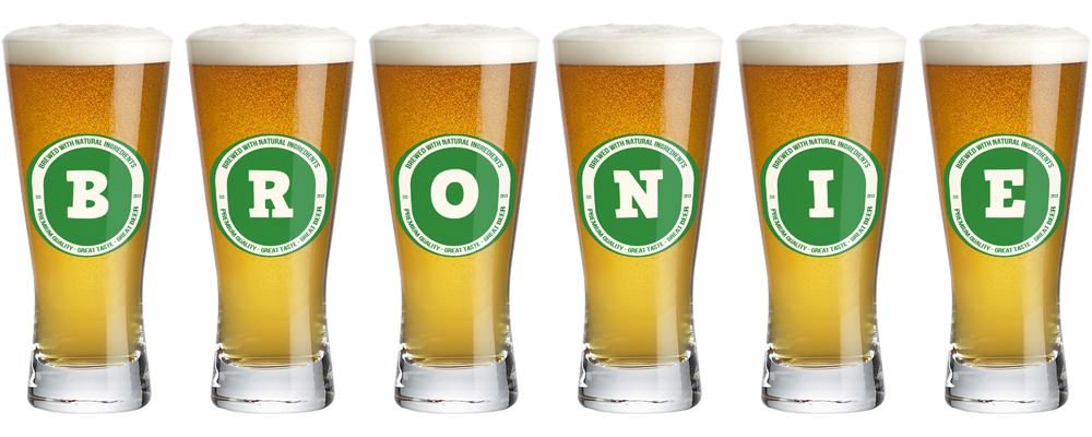 Bronie lager logo