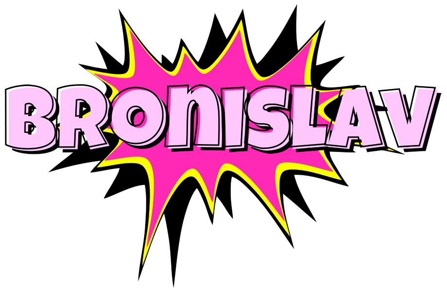 Bronislav badabing logo