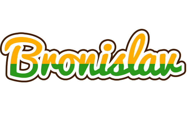 Bronislav banana logo