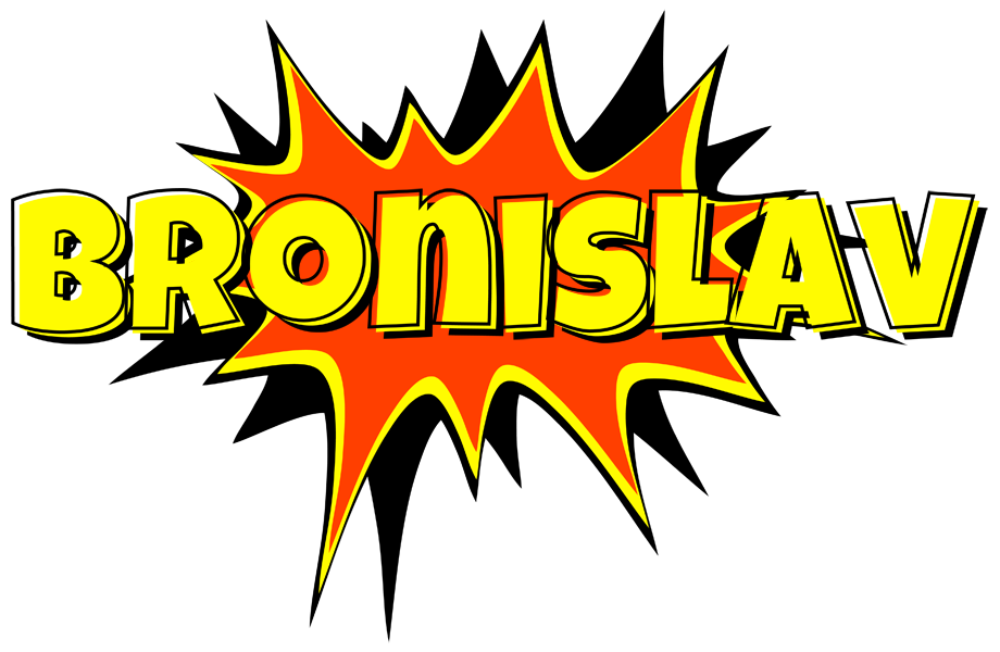 Bronislav bazinga logo