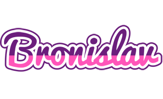 Bronislav cheerful logo