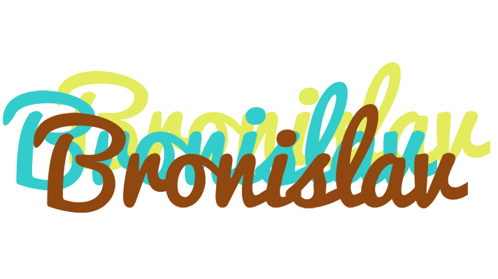 Bronislav cupcake logo
