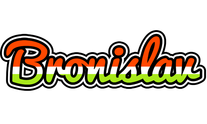 Bronislav exotic logo