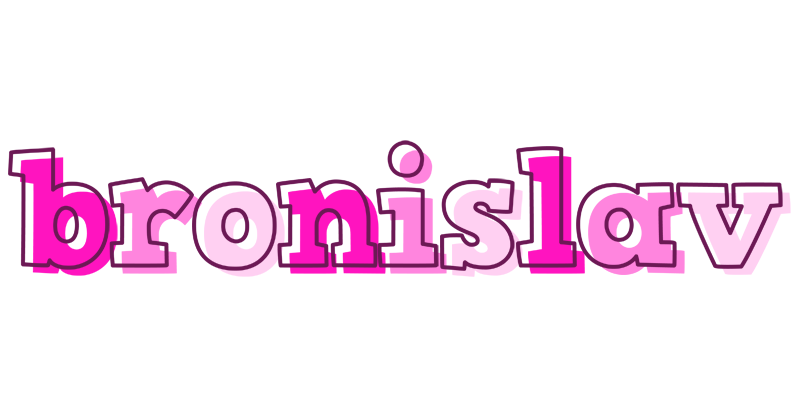 Bronislav hello logo