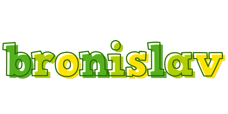Bronislav juice logo