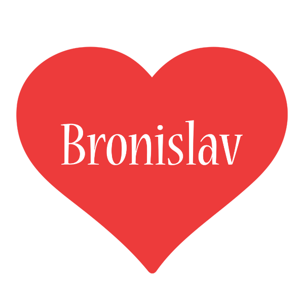 Bronislav love logo