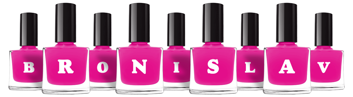Bronislav nails logo
