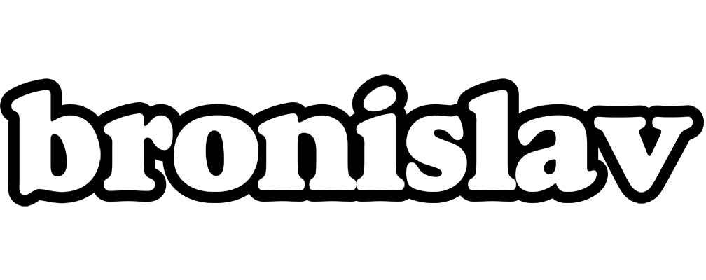 Bronislav panda logo