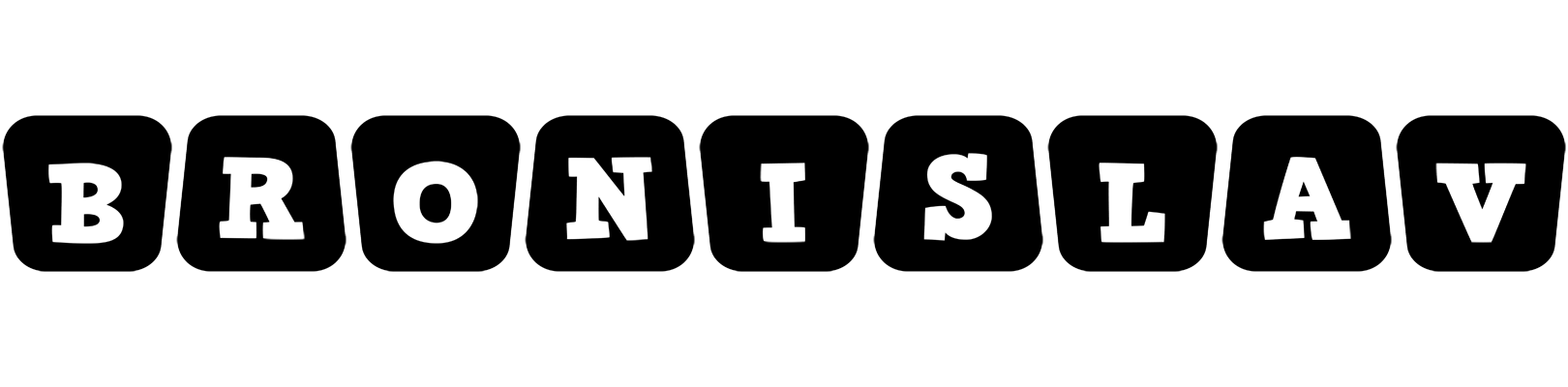 Bronislav racing logo