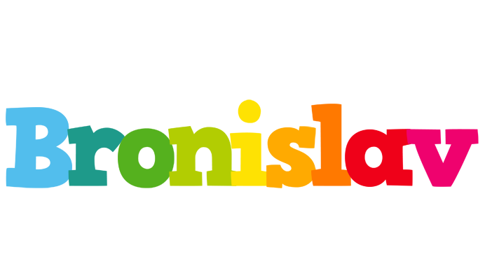Bronislav rainbows logo