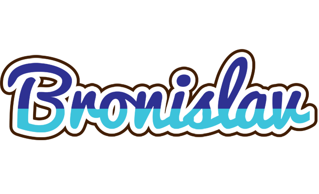 Bronislav raining logo