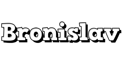 Bronislav snowing logo