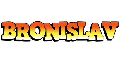 Bronislav sunset logo