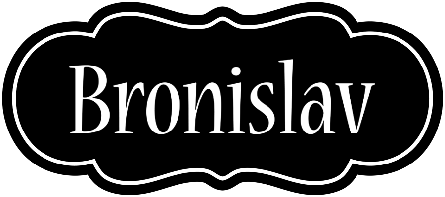 Bronislav welcome logo