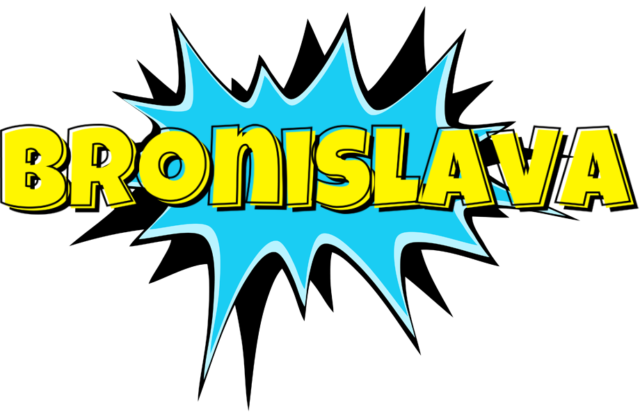 Bronislava amazing logo