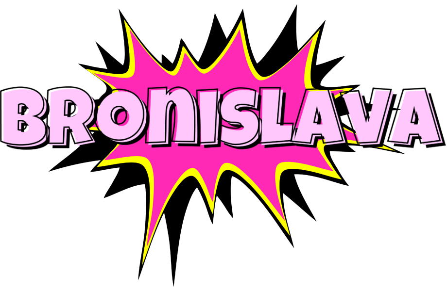 Bronislava badabing logo