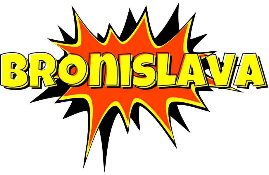 Bronislava bazinga logo