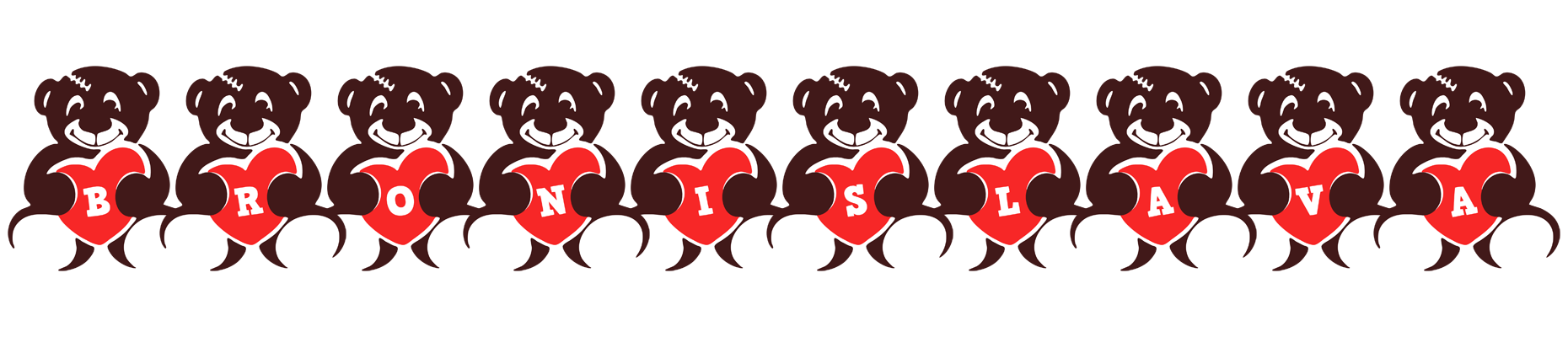 Bronislava bear logo