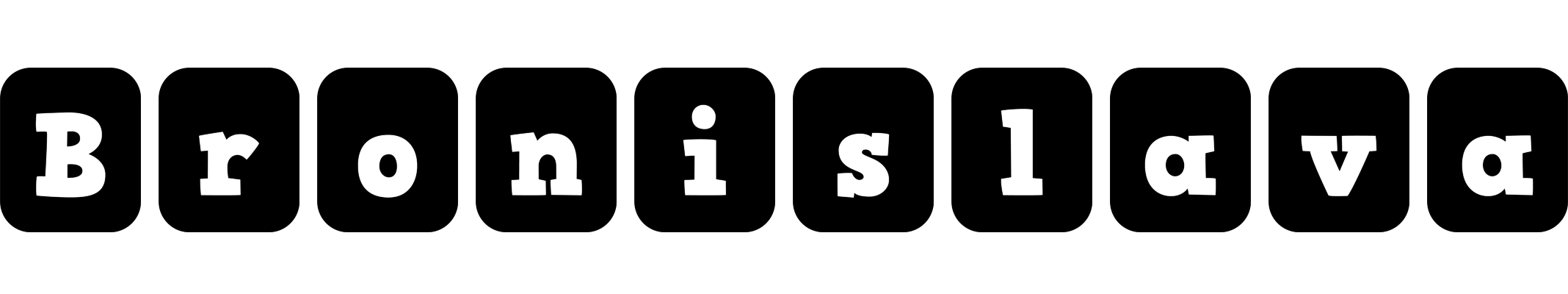 Bronislava box logo