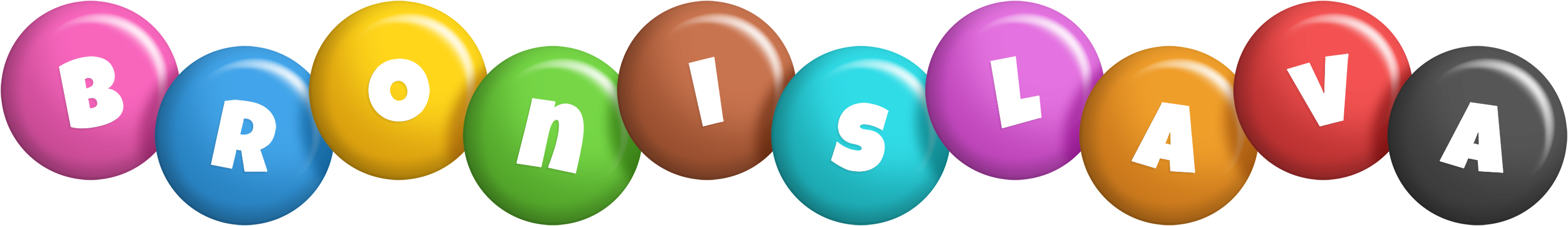 Bronislava candy logo