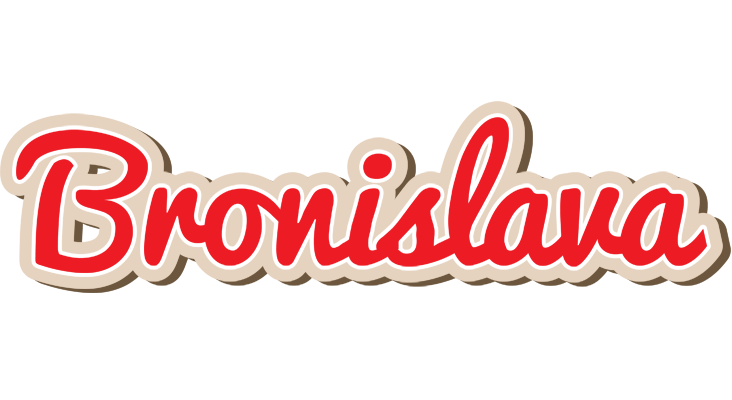 Bronislava chocolate logo