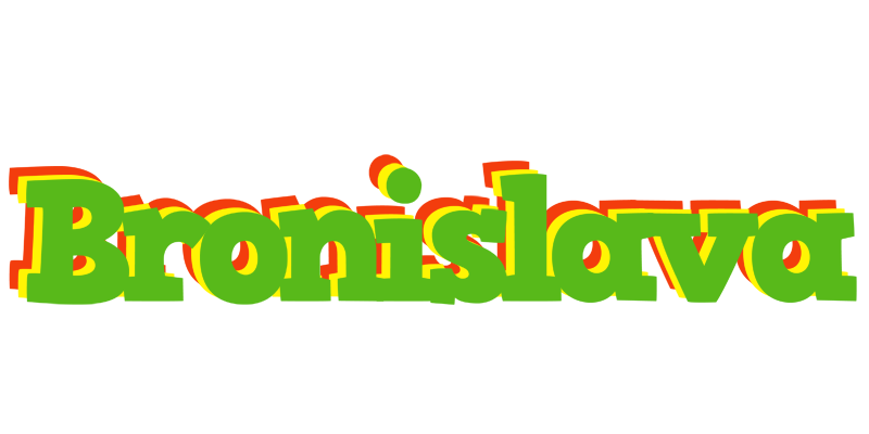 Bronislava crocodile logo