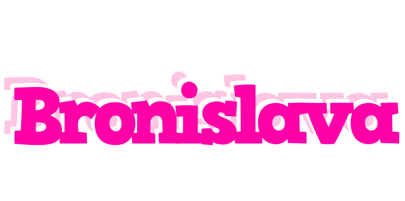 Bronislava dancing logo