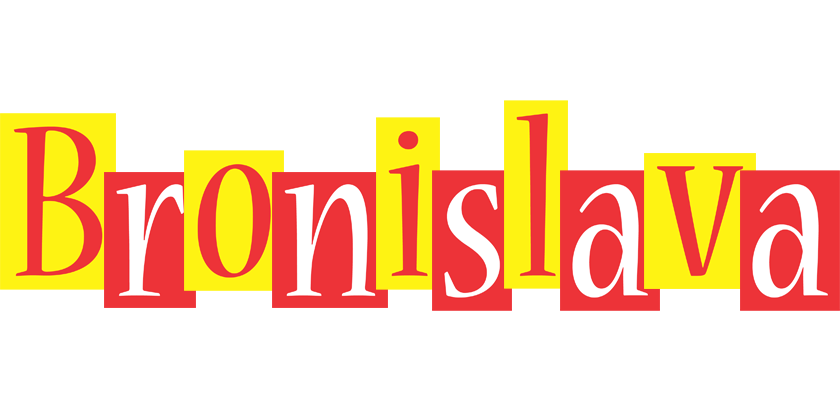 Bronislava errors logo